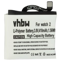  VHBW Smartwatch Akku Huawei HB512627ECW, 1ICP5/26/27 - 410 mAh 3,8 V Li-Polymer
