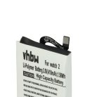VHBW Smartwatch Battery Huawei HB512627ECW, 1ICP5/26/27 - 410 mAh 3.8 V Li-polymer