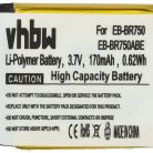 VHBW Smartwatch Akku EB-BR750, EB-BR750ABE - 170 mAh 3,7 V Li-Polymer