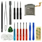 VHBW Smartwatch Battery EB-BR810ABU, EB-BR170ABY, EB-BR170ABU - 250 mAh 3.85 V Li-polymer