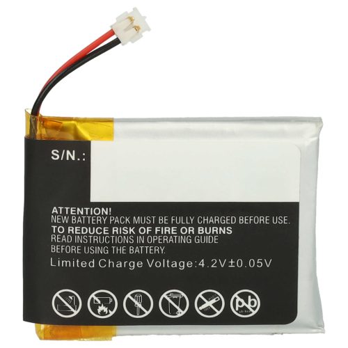 VHBW Smartwatch Akku Garmin 361-00034-02 - 300 mAh 3,7 V Li-Polymer