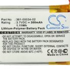 VHBW Smartwatch Akku Garmin 361-00034-02 - 300 mAh 3,7 V Li-Polymer