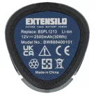 VHBW Electric Tool Battery Hendi 936795 - 2500 mAh 12 V Li-Ion