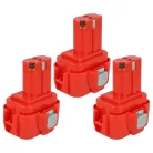 VHBW Electric Tool Battery Makita 192321-5, 192404-1, 192019-4, 192534-8 - 3300 mAh 9.6 V NiMH