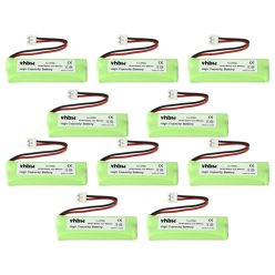   VHBW Wired phone battery GPHC05RN01, GP1010, VT50AAAALH2BMJZ - 500 mAh 2.4 V NiMH
