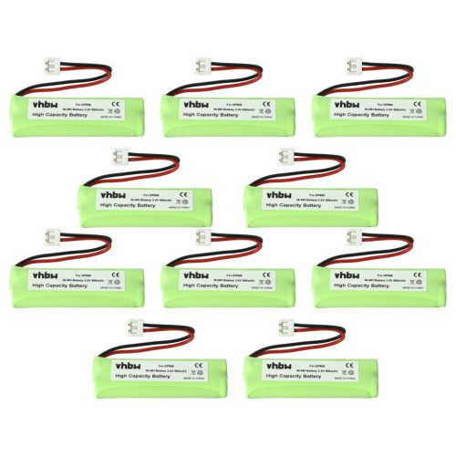 VHBW Wired phone battery GPHC05RN01, GP1010, VT50AAAALH2BMJZ - 500 mAh 2.4 V NiMH