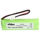VHBW Wired phone battery GPHC05RN01, GP1010, VT50AAAALH2BMJZ - 500 mAh 2.4 V NiMH