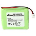 VHBW Telefon Akku GP0827, 5M702BMX, GP0748, GP0747, GP0735 - 600 mAh 2,4 V NiMH
