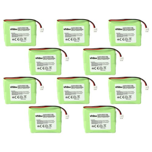 VHBW Festnetztelefon Akku GP0827, 5M702BMX, GP0748, GP0747, GP0735 - 600 mAh 2,4 V NiMH