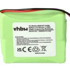 VHBW Festnetztelefon Akku GP0827, 5M702BMX, GP0748, GP0747, GP0735 - 600 mAh 2,4 V NiMH