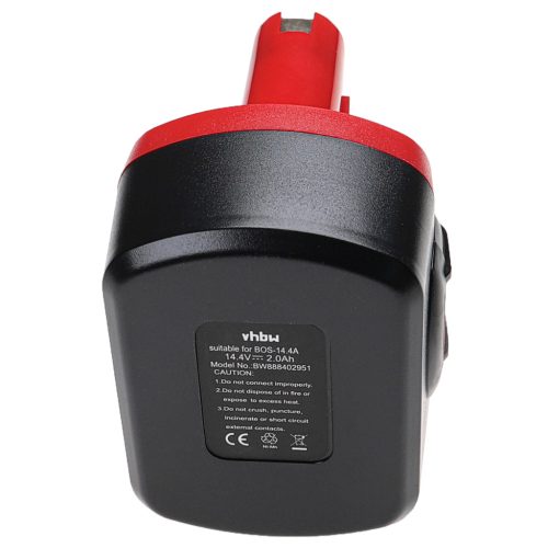 VHBW Electric Tool Battery 2 607 335 263, 1617S0004W - 2000 mAh 14.4 V NiMH