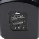VHBW Electric Tool Battery 2 607 335 263, 1617S0004W - 2000 mAh 14.4 V NiMH