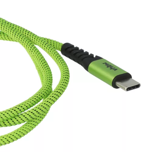 VHBW Lightning Cable USB C, Thunderbolt 3 - 100 cm Green Black
