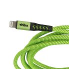VHBW Lightning Kábel USB A Apple AirPods Apple iOS-hoz - 180 cm