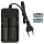 VHBW Dual Charger for CR123A Batteries - 700 mAh 3.6 V Li-Ion