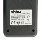 VHBW Dual Charger for CR123A Batteries - 700 mAh 3.6 V Li-Ion