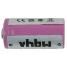 VHBW Dual Charger for CR123A Batteries - 800 mAh 3.6 V Li-Ion