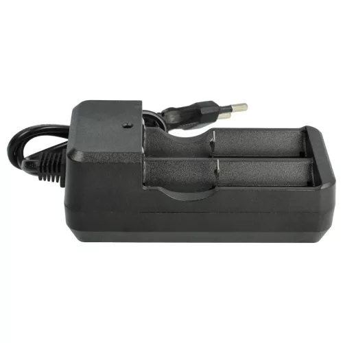 VHBW Dual Charger for CR123A Batteries - 800 mAh 3.6 V Li-Ion