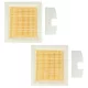 VHBW Vacuum Cleaner Filter Set for Cleancraft 7010250 - Filter Set