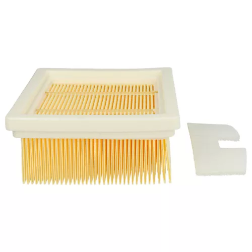 VHBW Vacuum Cleaner Filter Set for Cleancraft 7010250 - Filter Set