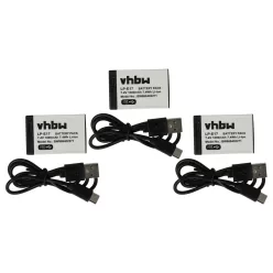 VHBW Akku Canon LP-E17 Ersatz - 1000 mAh 7,4 V Li-Ion