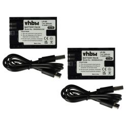 VHBW Akku Canon LP-E6 Ersatz - 1600 mAh 7,4 V Li-Ion