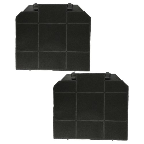 2x Aktivkohlefilter als Ersatz für AEG EFF72 für Neff Kochfeld - 26,5 x 23,5 x 1,5 cm