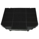 2x Aktivkohlefilter als Ersatz für AEG EFF72 für Neff Kochfeld - 26,5 x 23,5 x 1,5 cm