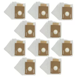   VHBW Vacuum Bag Ecovacs Deebot Ozmo T8, T9, T8 Aivi, T8 Aivi+ - microfiber