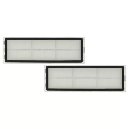 VHBW HEPA Filter + Frame for Dreame, Xiaomi, Mova Mijia 1C Robot Vacuum - 15x5x1.4 cm