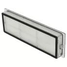 VHBW HEPA Filter + Frame for Dreame, Xiaomi, Mova Mijia 1C Robot Vacuum - 15x5x1.4 cm