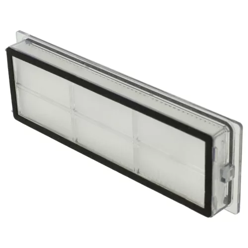 VHBW HEPA Filter + Frame for Dreame, Xiaomi, Mova Mijia 1C Robot Vacuum - 15x5x1.4 cm