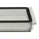 VHBW HEPA Filter + Frame for Dreame, Xiaomi, Mova Mijia 1C Robot Vacuum - 15x5x1.4 cm