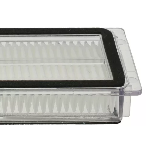 VHBW HEPA Filter + Frame for Dreame, Xiaomi, Mova Mijia 1C Robot Vacuum - 15x5x1.4 cm