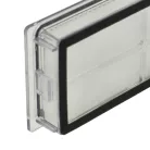 VHBW HEPA Filter + Frame for Dreame, Xiaomi, Mova Mijia 1C Robot Vacuum - 15x5x1.4 cm