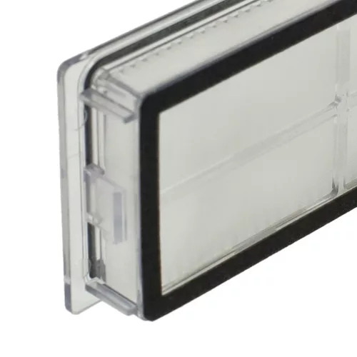 VHBW HEPA Filter + Frame for Dreame, Xiaomi, Mova Mijia 1C Robot Vacuum - 15x5x1.4 cm