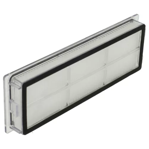 VHBW HEPA Filter + Frame for Dreame, Xiaomi, Mova Mijia 1C Robot Vacuum - 15x5x1.4 cm