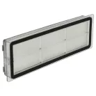 VHBW HEPA Filter + Frame for Dreame, Xiaomi, Mova Mijia 1C Robot Vacuum - 15x5x1.4 cm