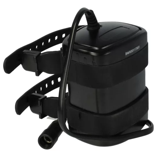 VHBW Bicycle Light Battery - 9000 mAh 7.4 V Li-Ion