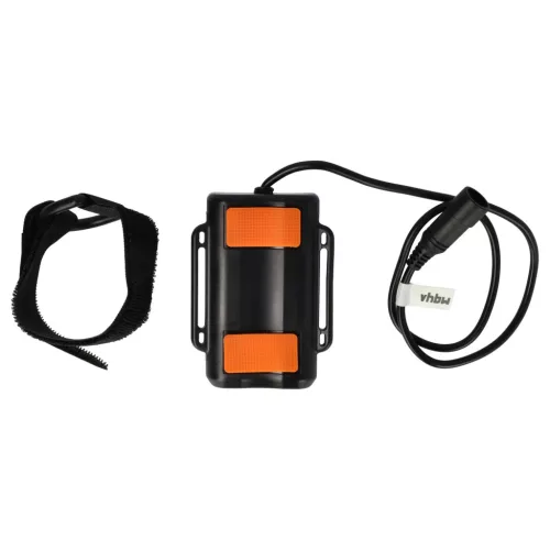 VHBW Bicycle Light Battery Lupine, Supernova - 6000 mAh 8.4 V Li-Ion