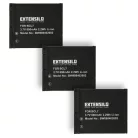 VHBW Kamera Akku DMW-BCL7, DMW-BCL7E - 600 mAh 3,7 V Li-Ion