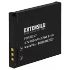 VHBW Kamera Akku DMW-BCL7, DMW-BCL7E - 600 mAh 3,7 V Li-Ion