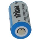 VHBW Akku 16340, DL123A, CR123R, CR17335, EL123AP, K123LA, CR17345, CR123A - 700 mAh 3,6 V Li-Ion
