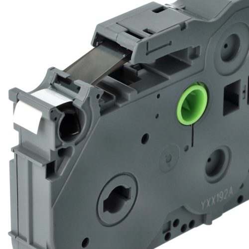 VHBW Label Tape Brother TZ-221, TZE-221 Substitute - 9 mm Black/White