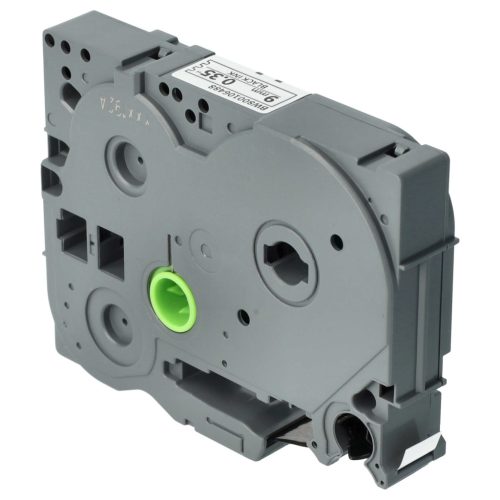 VHBW Label Tape Brother TZ-221, TZE-221 Substitute - 9 mm Black/White