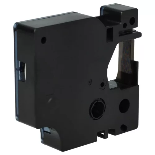 VHBW Label Tape Dymo D1, 43613 - 6 mm Black/White