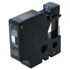 VHBW Label Tape S0720530, D1 - 12 mm Black/White