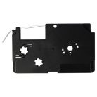 VHBW Etikettband Casio XR-6WE1, XR-6WE - 6 mm schwarz-weiß