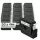 VHBW Label Tape Brother M-K231 replacement - 12 mm black-white