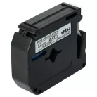 VHBW Label Tape Brother M-K231 replacement - 12 mm black-white